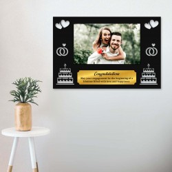 Personalized Photo Frame For Engagement