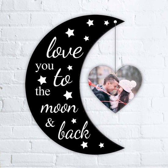 Love You To The Moon & Back Photo Frame