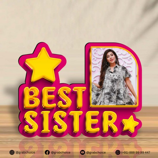 Best Sister Photo Frame