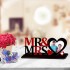 Mr & Mrs Photo Frame