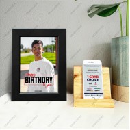 Personalized Happy Birthday Photo Frame Gift For Brother-4x6