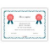 Personalized World's Best Friend Certificate
