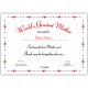 Personalized World's Greatest Mother Certificate