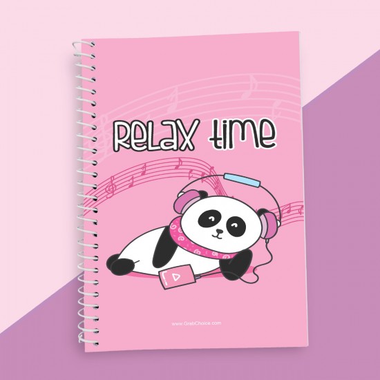 Relax Time Quotation Notebook