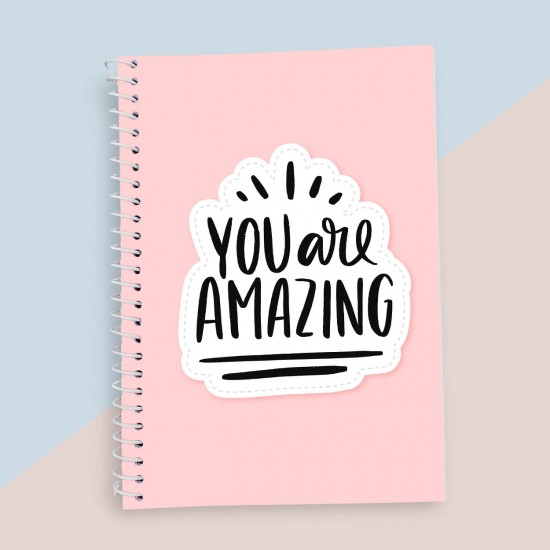 You Are Amazing Quotation Notebook