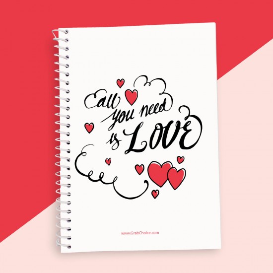 All You Need Is Love Quotation Notebook