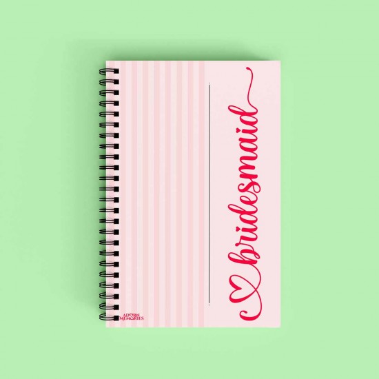 Gift For BridesMaid Notebook Favors 1 Gift For BridesMaid Notebook Favors 1