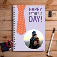 Personalized Happy Father's Day Quotation Notebook