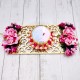 Decorative Candle Holder with Tea Light Candle Holder - Multicolor