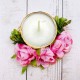 Decorative Candle Holder with Tea Light Candle Holder - Pack Of-04