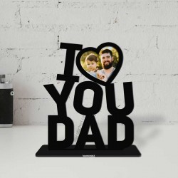 Personalized I Love You Dad Photo Frame