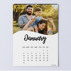 Personalized Wall Hanging Calendar 2021