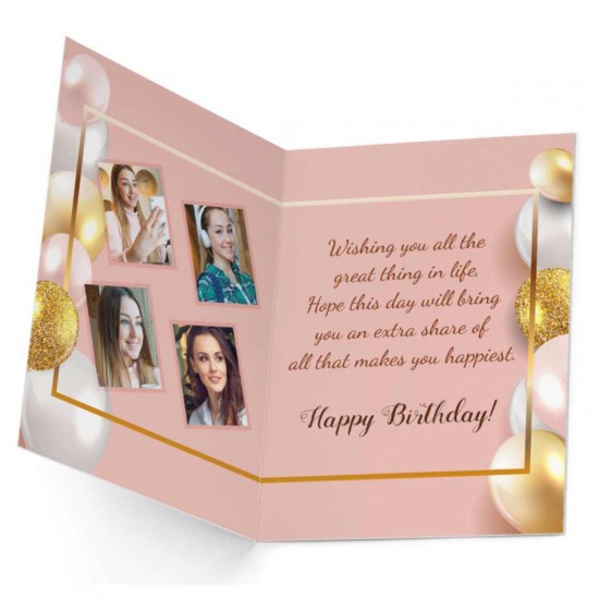 Personalized Birthday Greeting Card