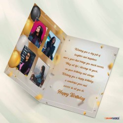 Personalized Birthday Greeting Card - HB08