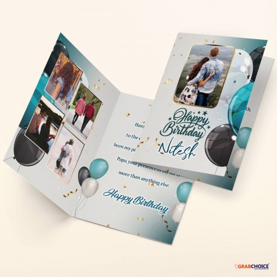 Personalized Birthday Greeting Card - HB13