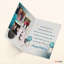 Personalized Birthday Greeting Card - HB13