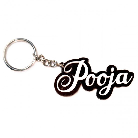 Acylic Name Cutout Keychain