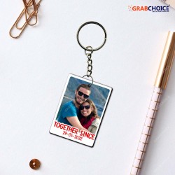 Personalized Photo With Keychain For Gift