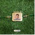 Personalized VEERJI Rakhi with Roli Chawal