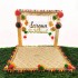 Personalized Mehndi Platter with Bride/Groom Name