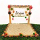 Personalized Mehndi Platter with Bride/Groom Name