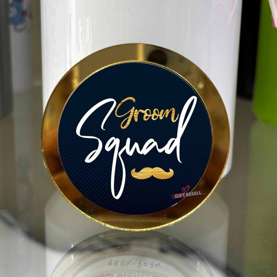 Groom Squad Badge Groom Squad Badge