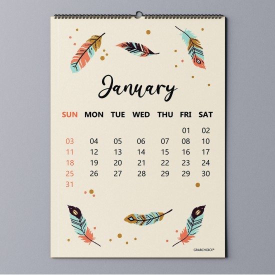 Wall Hanging Calendar 2021