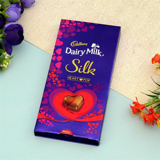 Cadbury Dairymilk Silk Special Edition (Heart Pop Out)