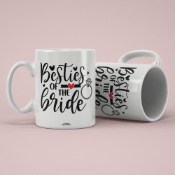 Besties of The Bride Mug for Gift