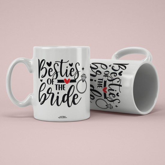 Besties of The Bride Mug for Gift