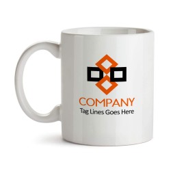 Customized Mug With Brand Name And Logo