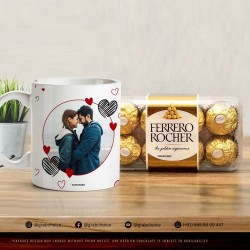 Personalized "I will always love you" quote with Photo Mug 