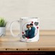 Personalized "I will always love you" quote with Photo Mug 