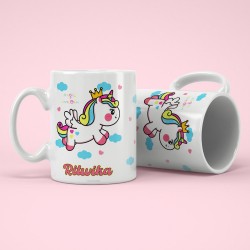 Unicorn Mug With Name For Kids