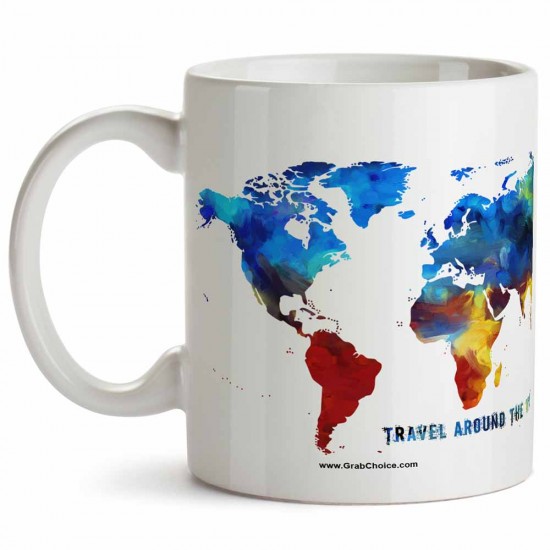 Travel Around The World Mug