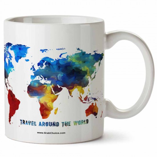 Travel Around The World Mug