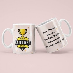 Best Brother Ever Mug Gift For Brother