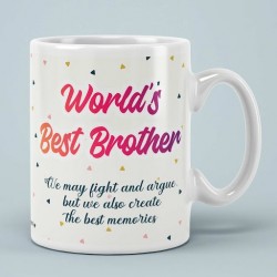 World Best Brother Mug Gift For Brother
