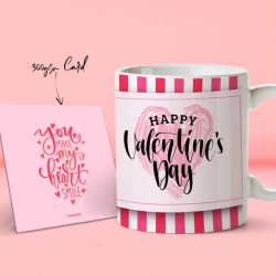 Personalized Valentines Day With Card