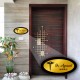 Custom Name Sign For Door - Golden - Oval