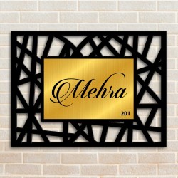 Custom Name Plates For Flats & Apartments 