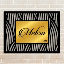 Custom Name Plates For Flats & Apartments 