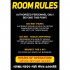 Room Rule Poster