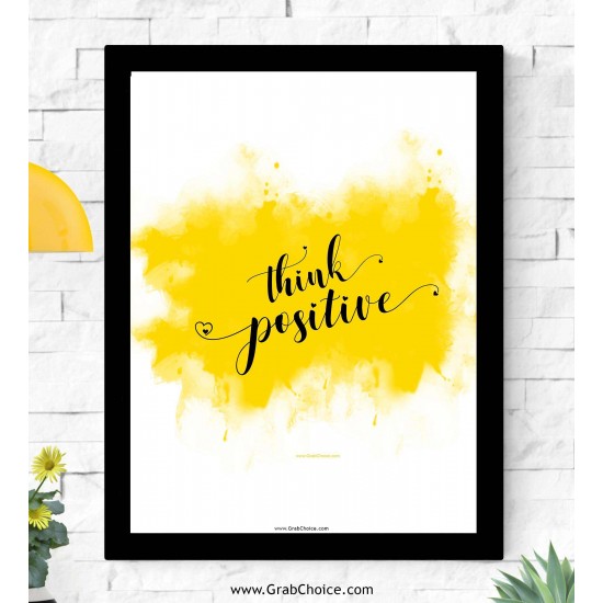 Think Positive Frame Think Positive Frame