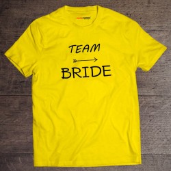Team Bride T-shirt For Wedding 