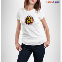 Girl Power Printed T-shirt