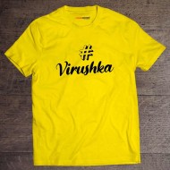 Hastag Name T-shirt For Haldi Ceremony - Round Neck